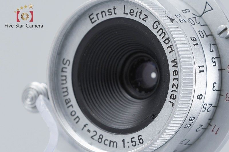 LEICA summaron 28mm 5.6 L39 赤ズマロンSummaron 28mm f5.6 Lens Hood 