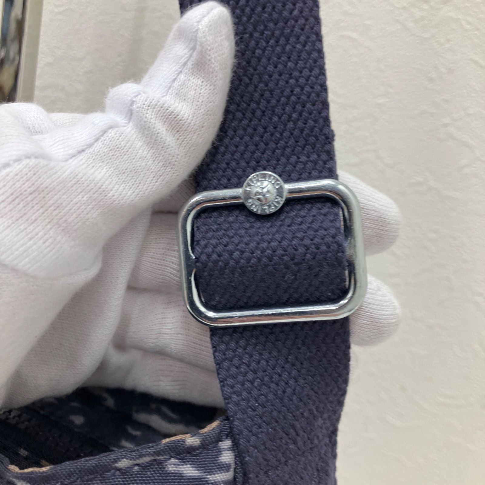 7441 KIPLING キプリング ショルダーバッグ ネイビー カモフラ 