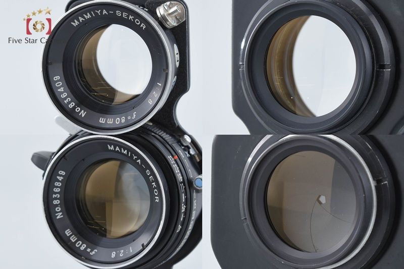 Mamiya マミヤ 【中古】Mamiya マミヤ C220 PRO + SEKOR 80mm f/2.8