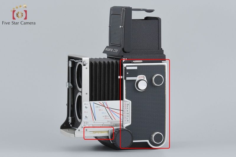 【廃盤品】マミヤ MAMIYA C220 二眼レフカメラ 付属品付 動作品 Mamiya C220 professional フィルムカメラ マミヤ Mamiya C220