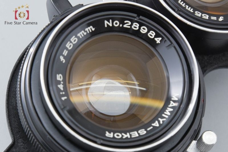 Mamiya マミヤ 【中古】Mamiya マミヤ SEKOR 55mm f/4.5 二眼レフ