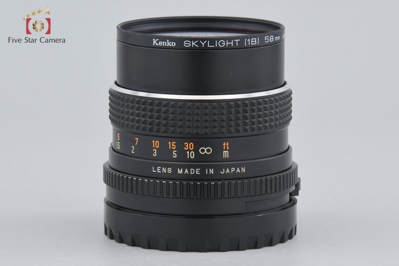Mamiya マミヤ 【中古】Mamiya マミヤ SEKOR C 80mm f/2.8 645用 単