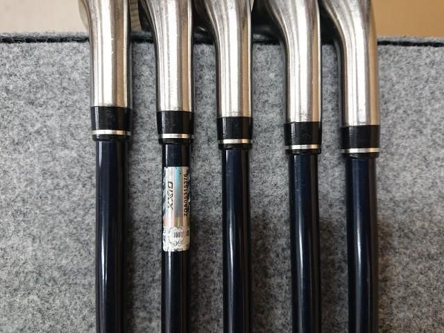 中古】 2022 XXIO12 ゼクシオ12 ネイビー #6-PW 5本セット 純正