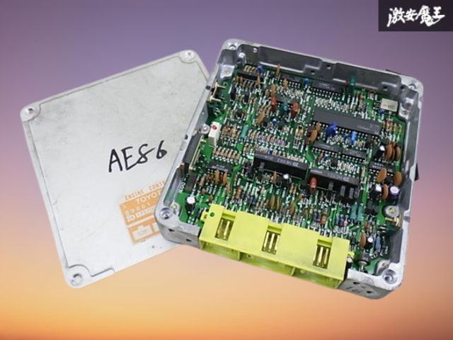 実動外し トヨタ TOYOTA E AE 86 スプリンタートレノ 昭和59年式 ECU コンピューター 4 A G GE 89661 12051 棚7 3