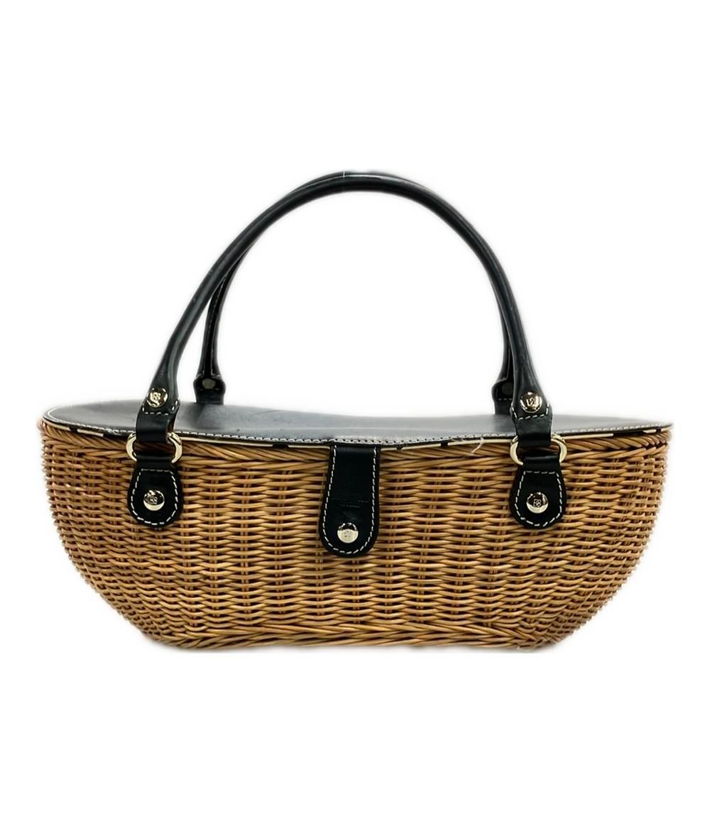 美品 ケイトスペードKate spadeショルダーバッグ カゴバッグ A4収納 