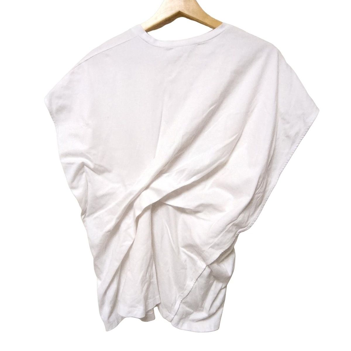 ENFOLD エンフォルド 半袖カットソー サイズ38 M レディース - 白 クルーネック