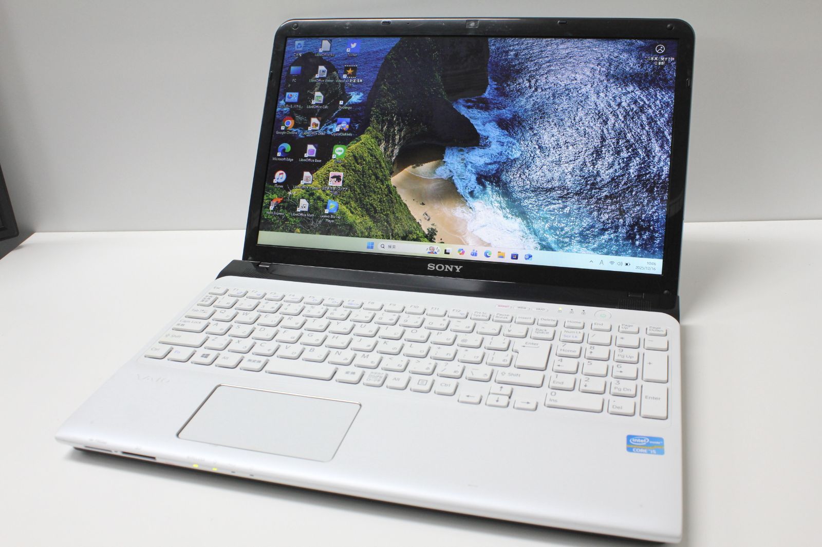 中古 SONY VAIO Core i5 SSD8GBノートPC - メルカリ