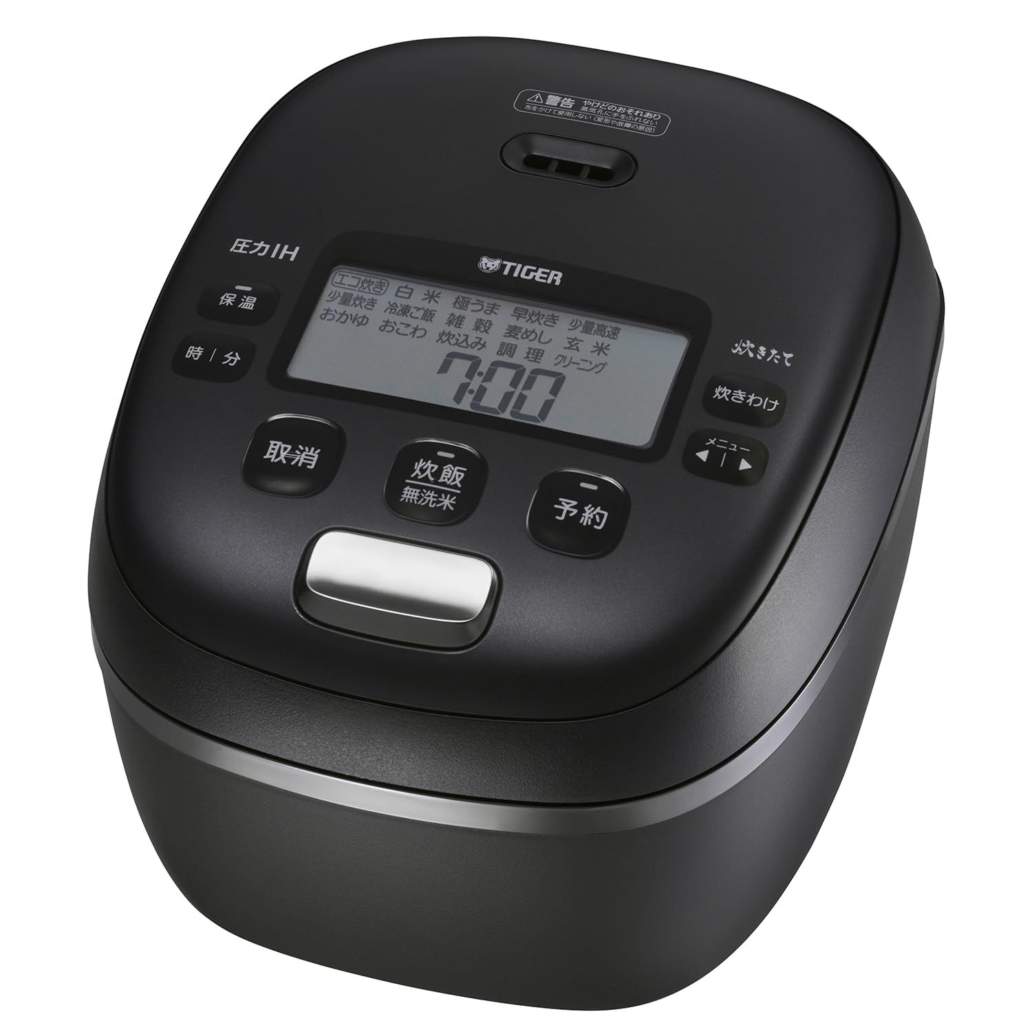タイガー魔法瓶 TIGER 炊飯器 5 5合 圧力IH式 ご泡火炊き 土鍋かまどコート釜 マットブラック JRI A 100 KM