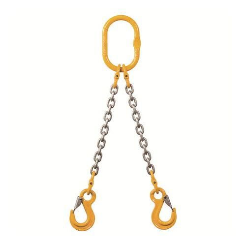 象印チェンブロック 象印 チェーンスリング100 アイタイプ ラッチ付き 使用荷重2.7 t 2-MFF-YP-7.1 2 MFFYP 7.1 3098