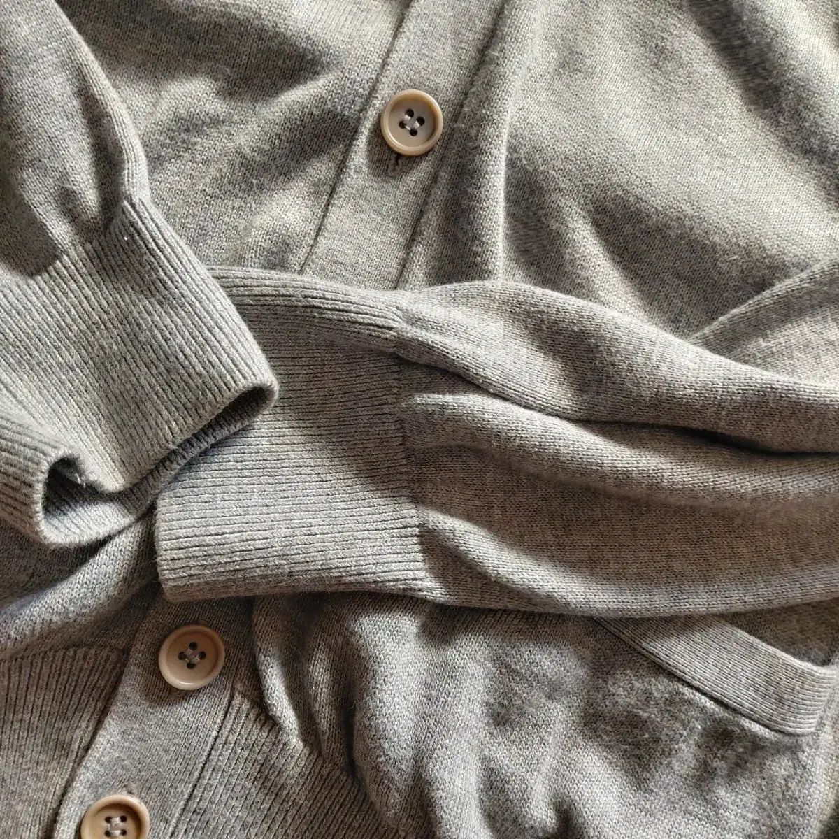 ウール カーディガン