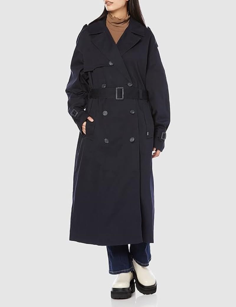 リーバイス コート SLACKER トレンチコート ロング レディース A 4445 0000 NIGHTWATCH BLUE XS