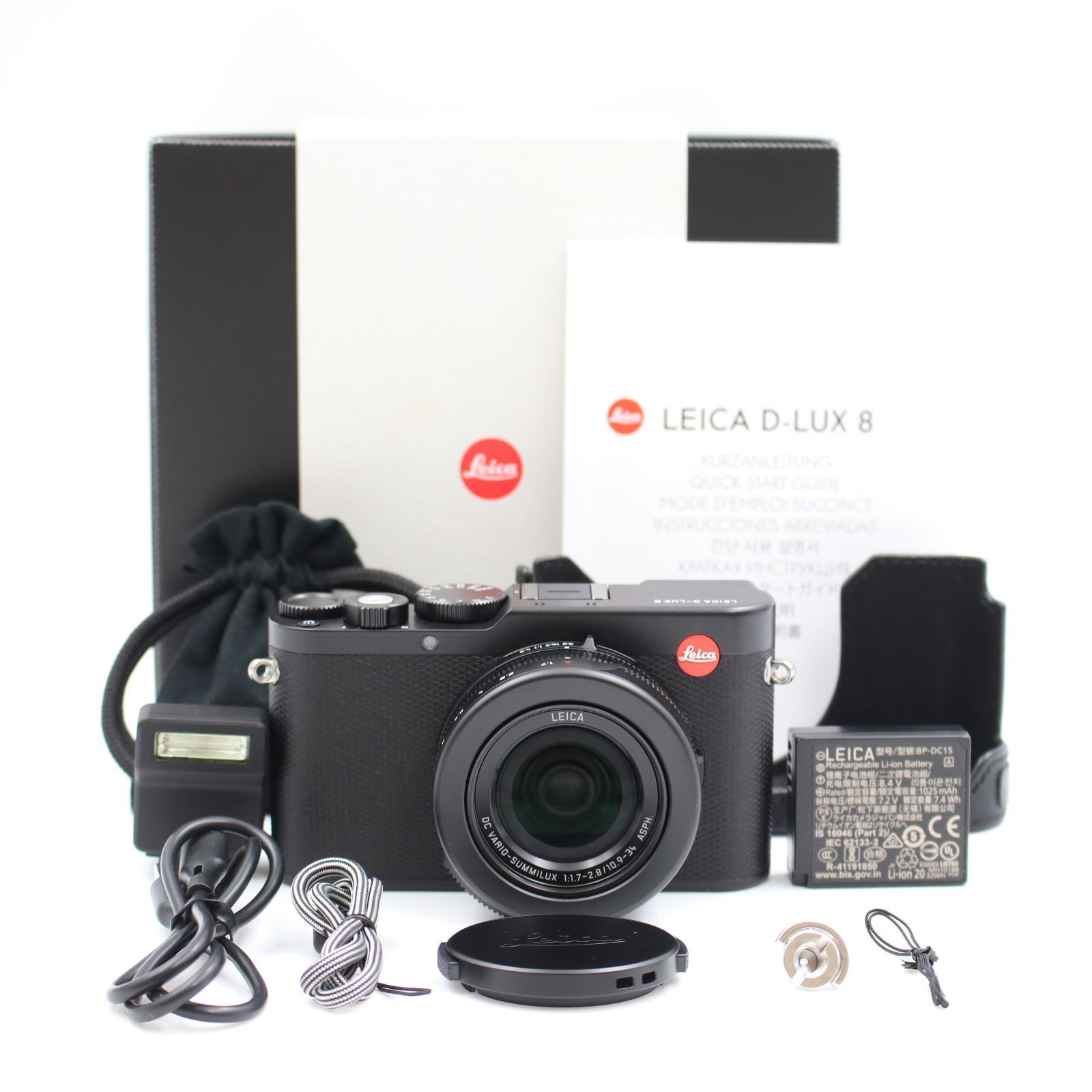 上品 LEICA D LUX 8 ブラック コンパクトデジタルカメラ 19191 ライカ