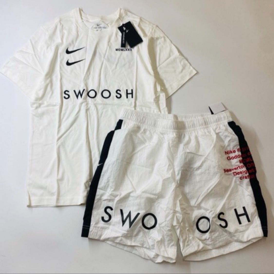 Nike Sportswear Swoosh Chest Sports Round Neck Short Sleeveナイキ