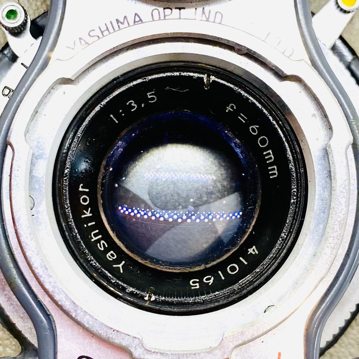 yashica 44 二眼レフカメラ 60mm f3.5 YASHICA-44 60mm F3.5 ヤシカ 二眼レフカメラ