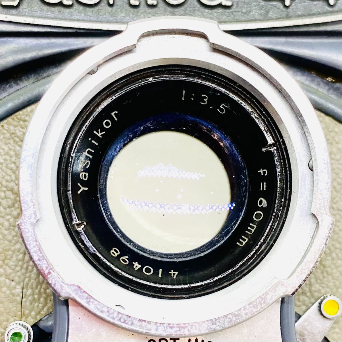 動作良好♪ Yashica-44 ヤシカ44 二眼レフカメラ 60mm F3.5 昭和レトロ