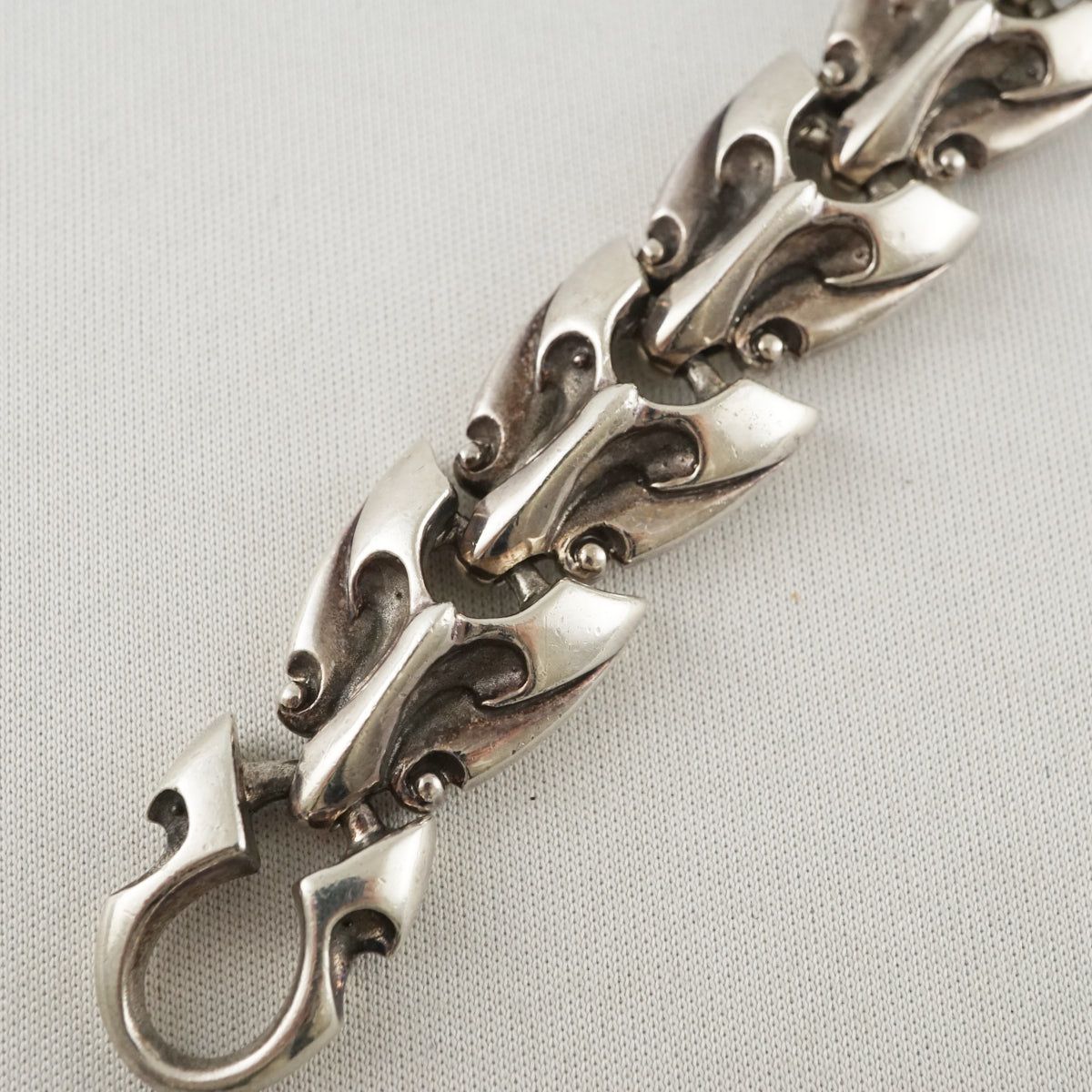 THE SLAYER スレイヤー ブレスレット USED品 バラクブレス シルバー 