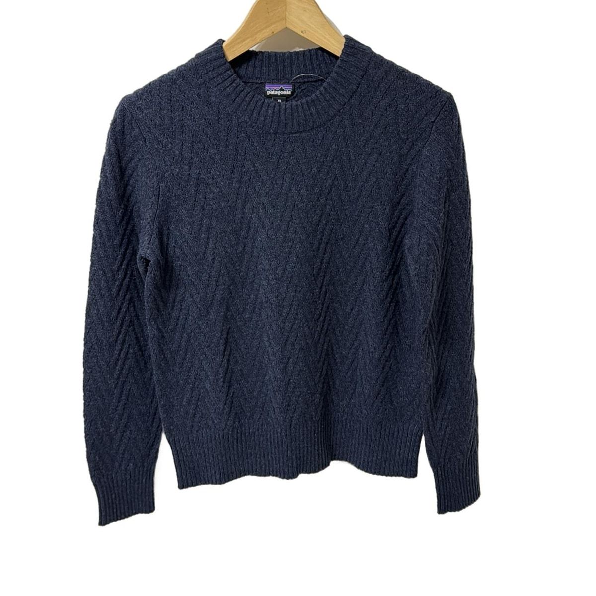 Patagonia パタゴニア 長袖セーター サイズXS レディース - ダークネイビー クルーネック