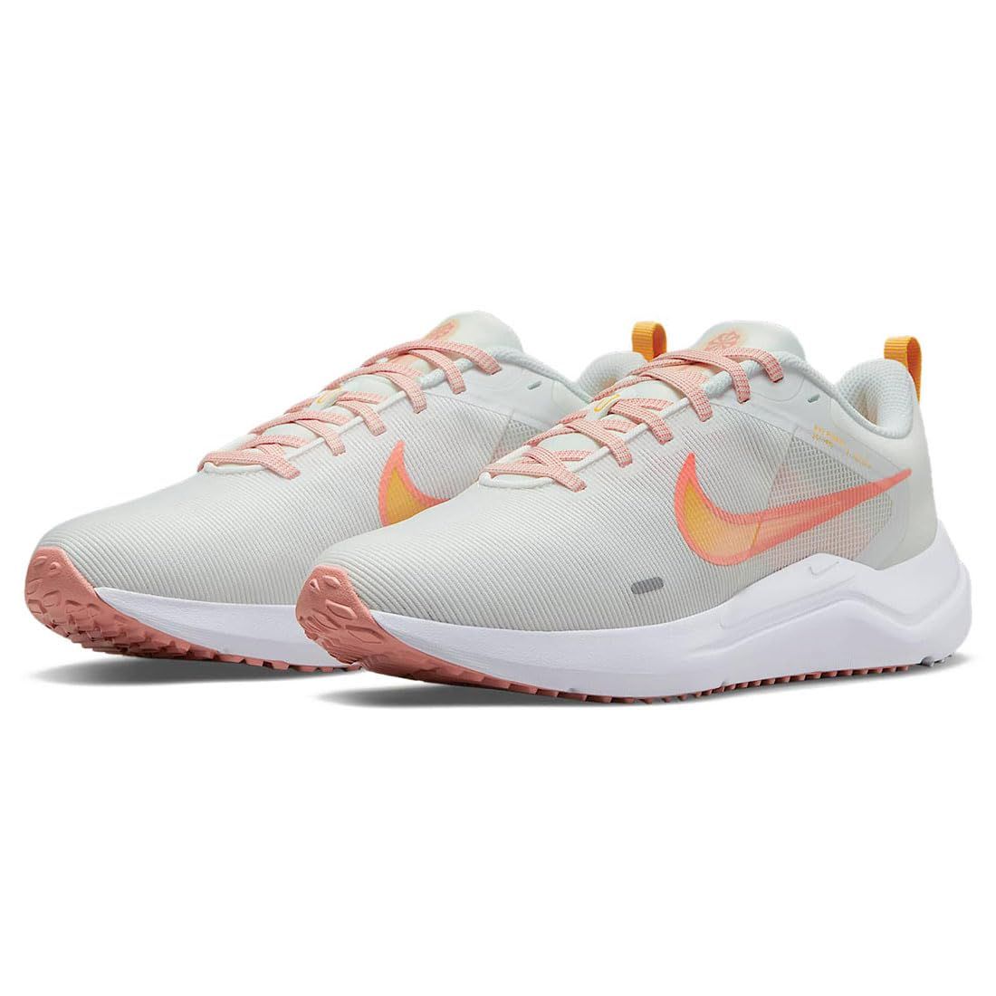 ナイキ ダウンシフター 12 W DOWN SHITER サミットホワイト ユニバーシティゴールド ライトマダールート クリムゾンブリス DD 9294-101 25.5 cm