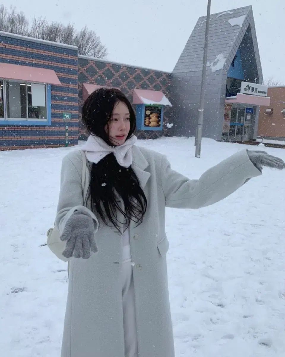 リー​​ズ リズ ROA ロア ブークレ ロング コート ミント