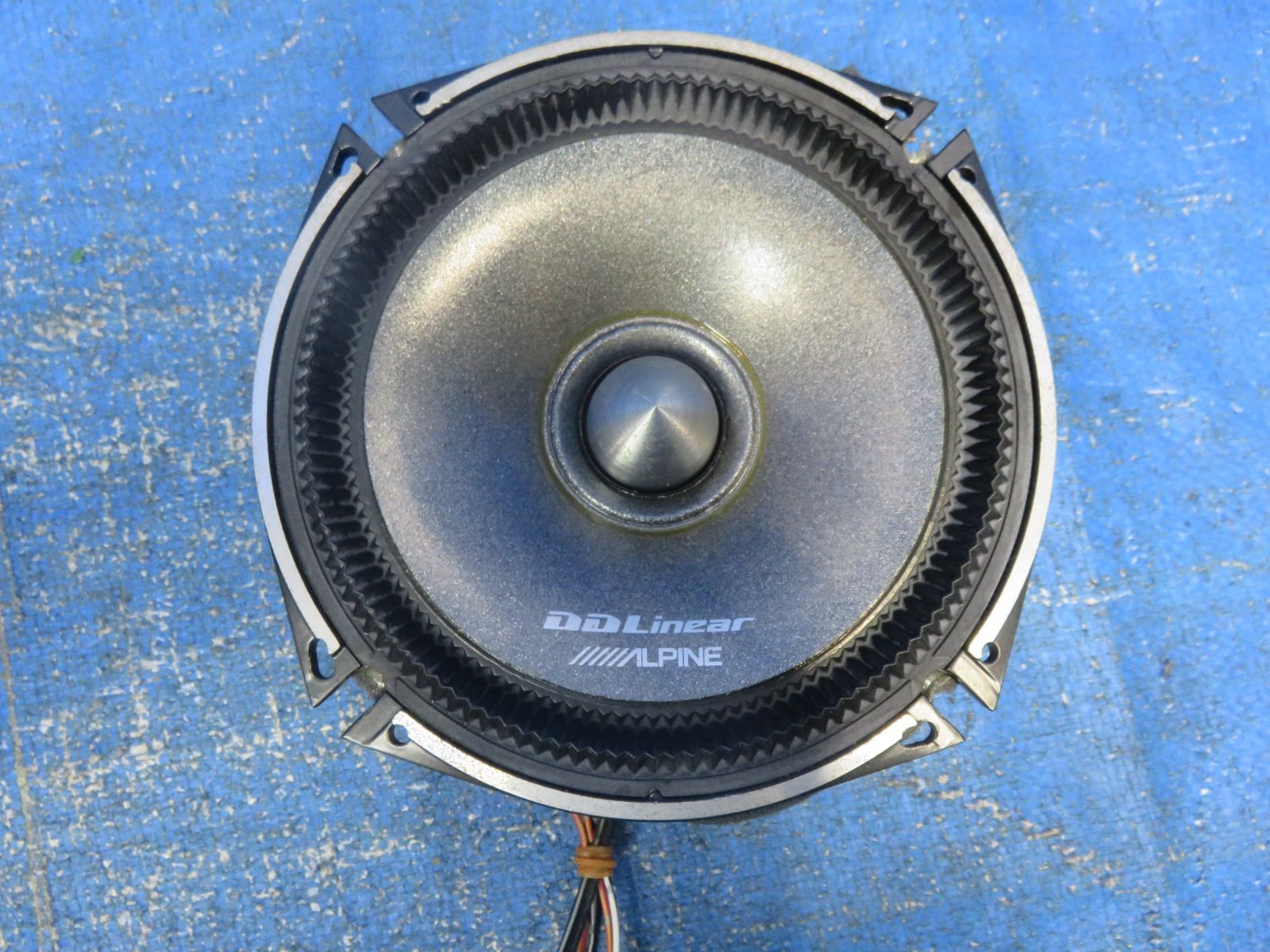 LA8053* 音出しOK アルパイン DDLinear 17㎝ 2WAY セパレート