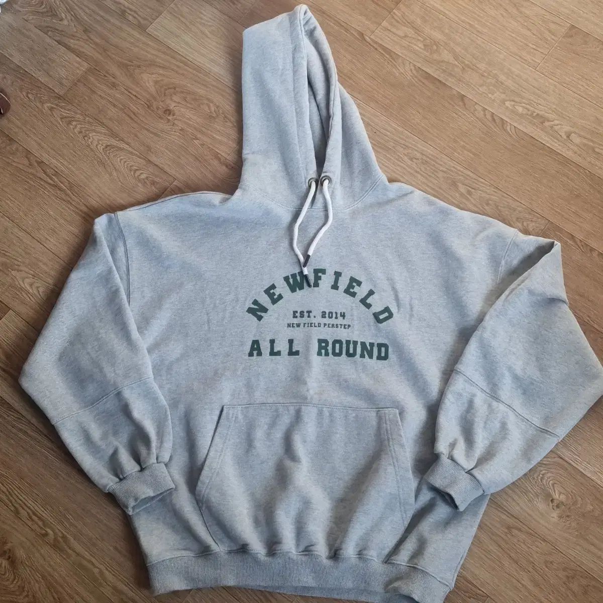 2XL ファー・ステップ ニュー・フィールド フーディー グレー SMHD4457