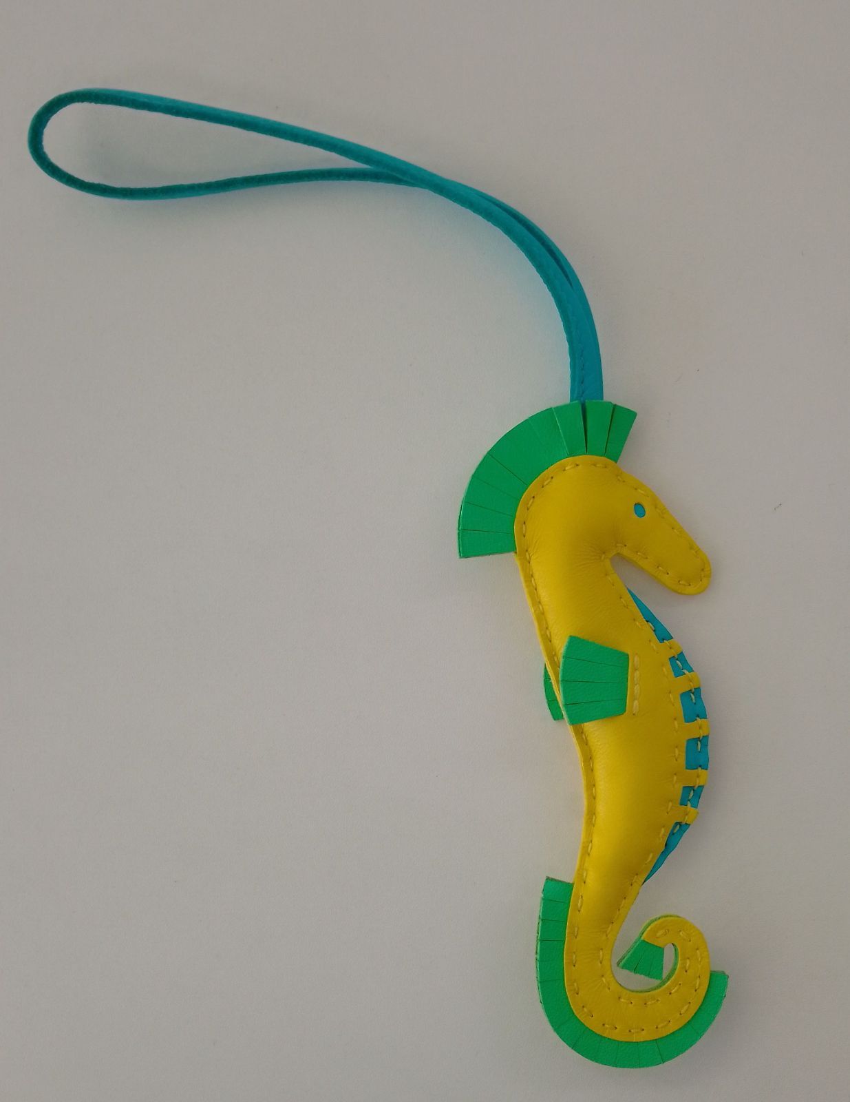 APN 20 エルメス イポ ヴェールフィズ×ヴェールコミック タツノオトシゴチャーム バッグチャーム き