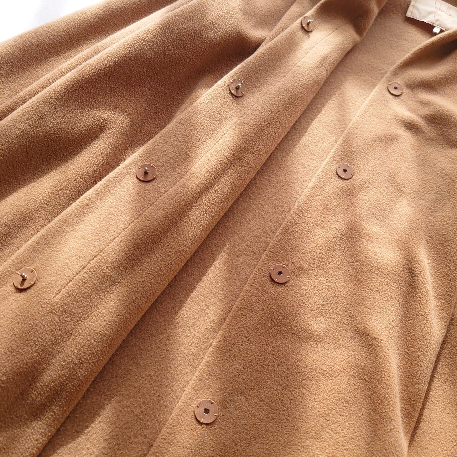 フリースドレープコート M