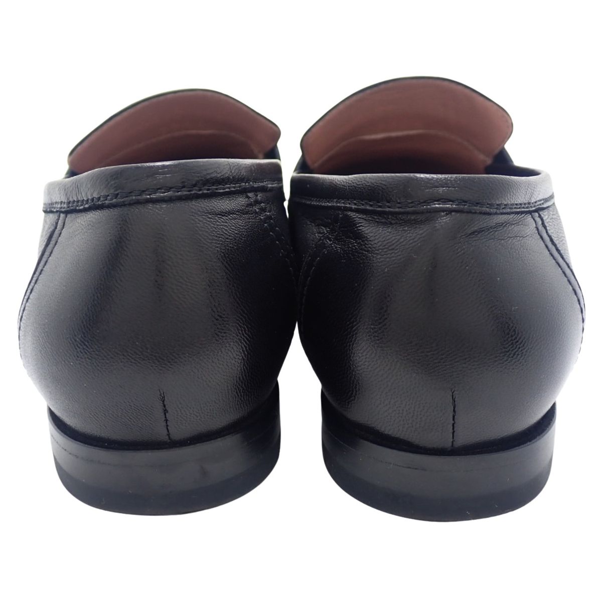 HERMES(エルメス) モカシン パリ ローファー ブラック黒 レザー