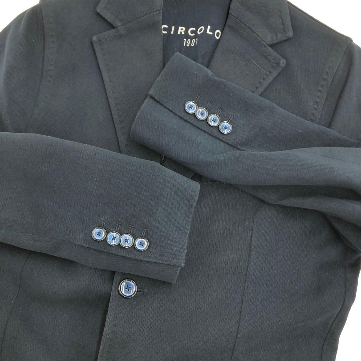 CIRCOLO チルコロ 2Bジャケット サイズ:44 BOLLA 46 ストレッチ