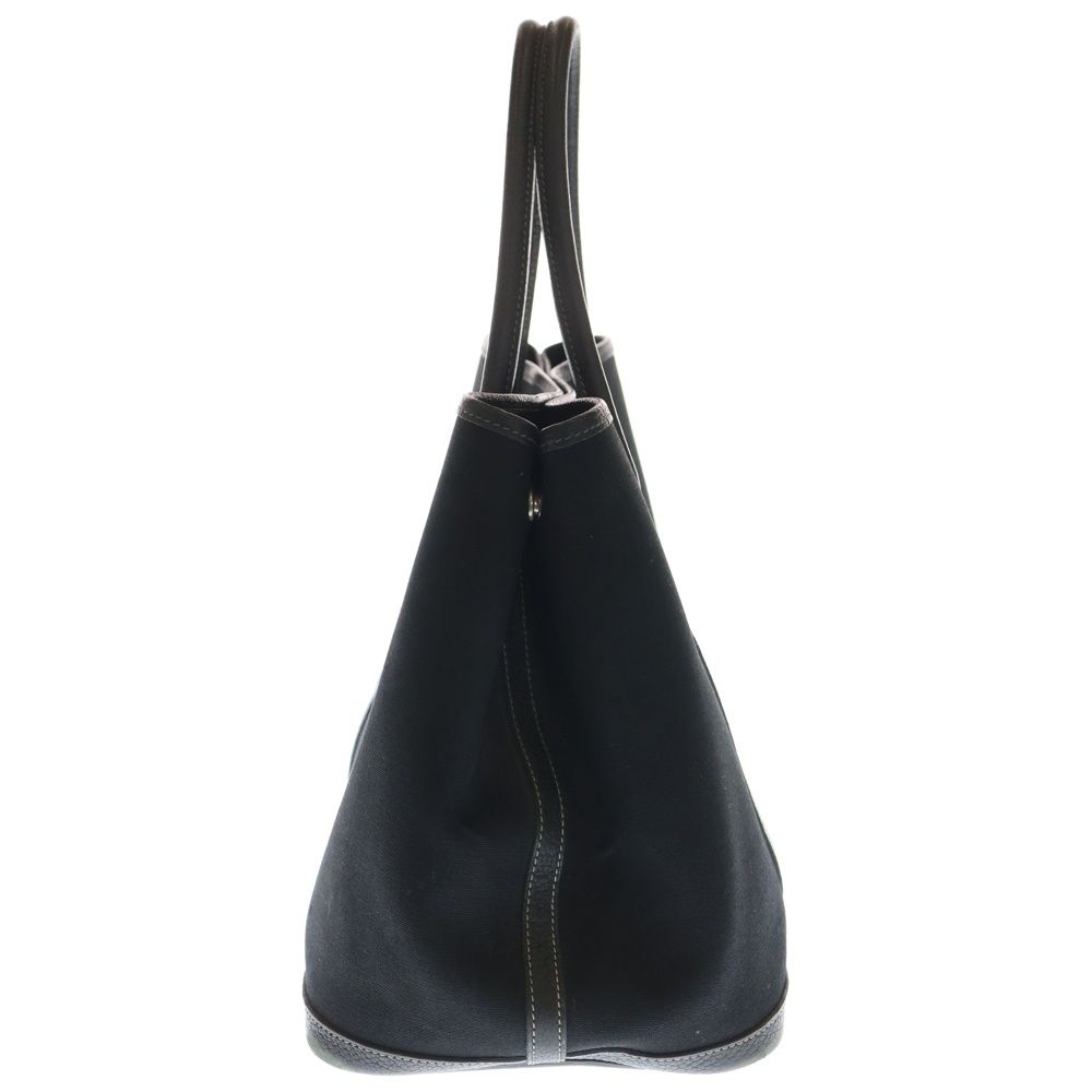 HERMES (エルメス) ガーデンパーティPM トートバッグ ブラックトワル