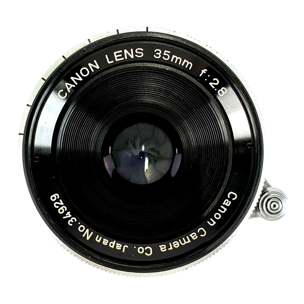 CANON LENS 35mm F2.8 L39 / 35mmビューファインダー キヤノン Canon 35mm F2.8 Lマウント L39 レンジファインダーカメラ用