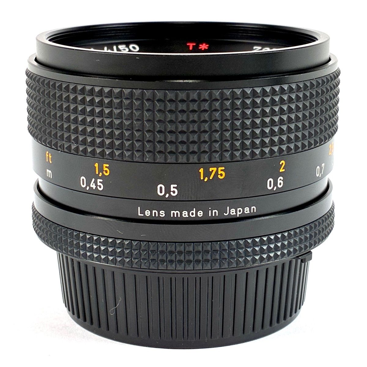 綺麗 CONTAX コンタックス Planar プラナー 50 F1.4 MMJ コンタックス CONTAX Planar T* 50mm F1.4 MMJ プラナー 一眼カメラ用
