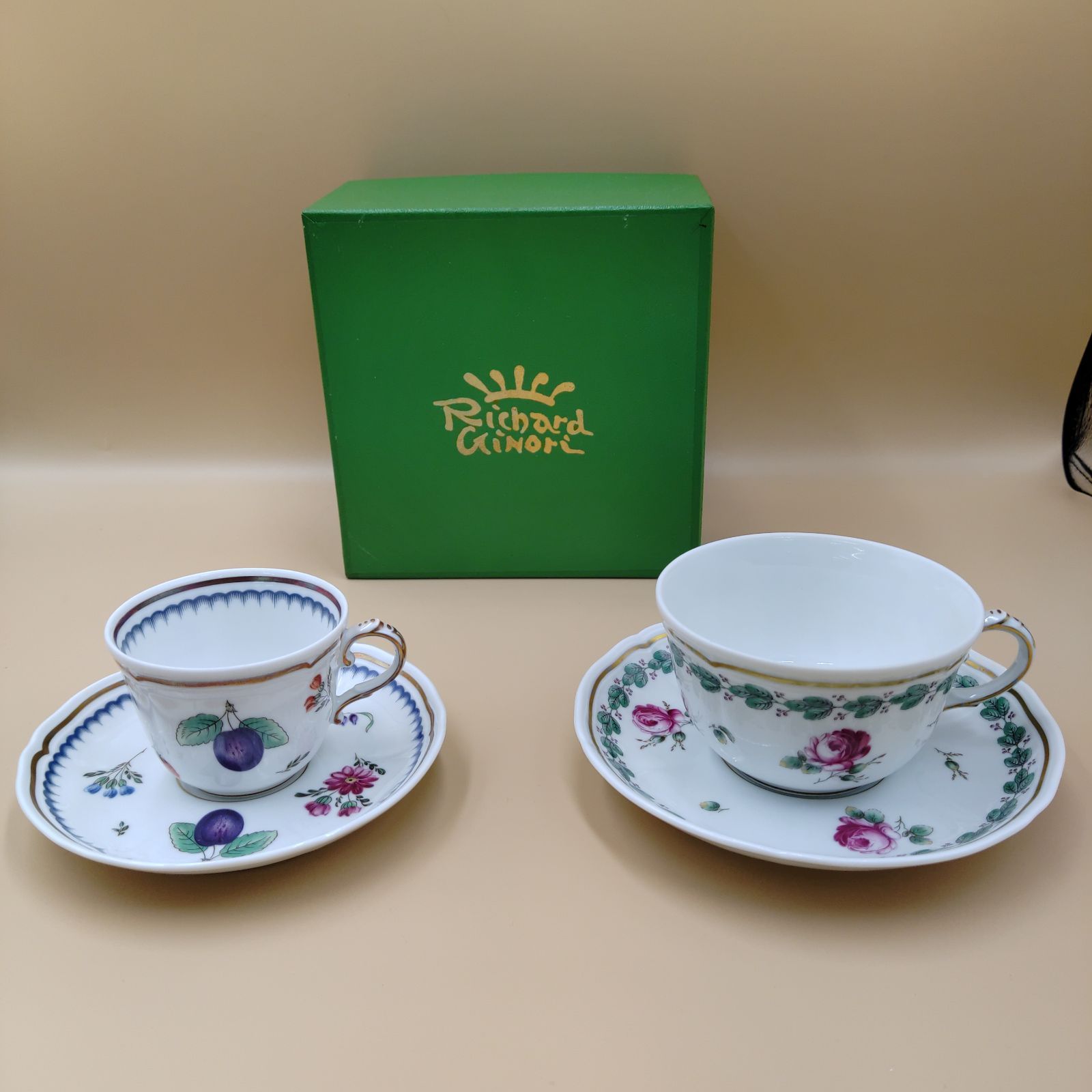 TAKA57-94】◇ 磁器 RICHARD GINORI リチャード ジノリ ｢デミタス