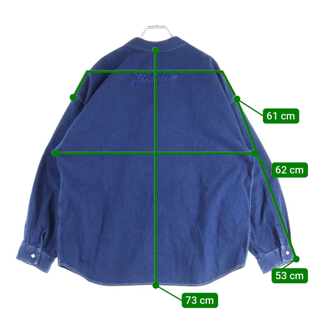 TENDERLOIN (テンダーロイン) DENIM SHT SNAP BUTTON WASH 長袖シャツ