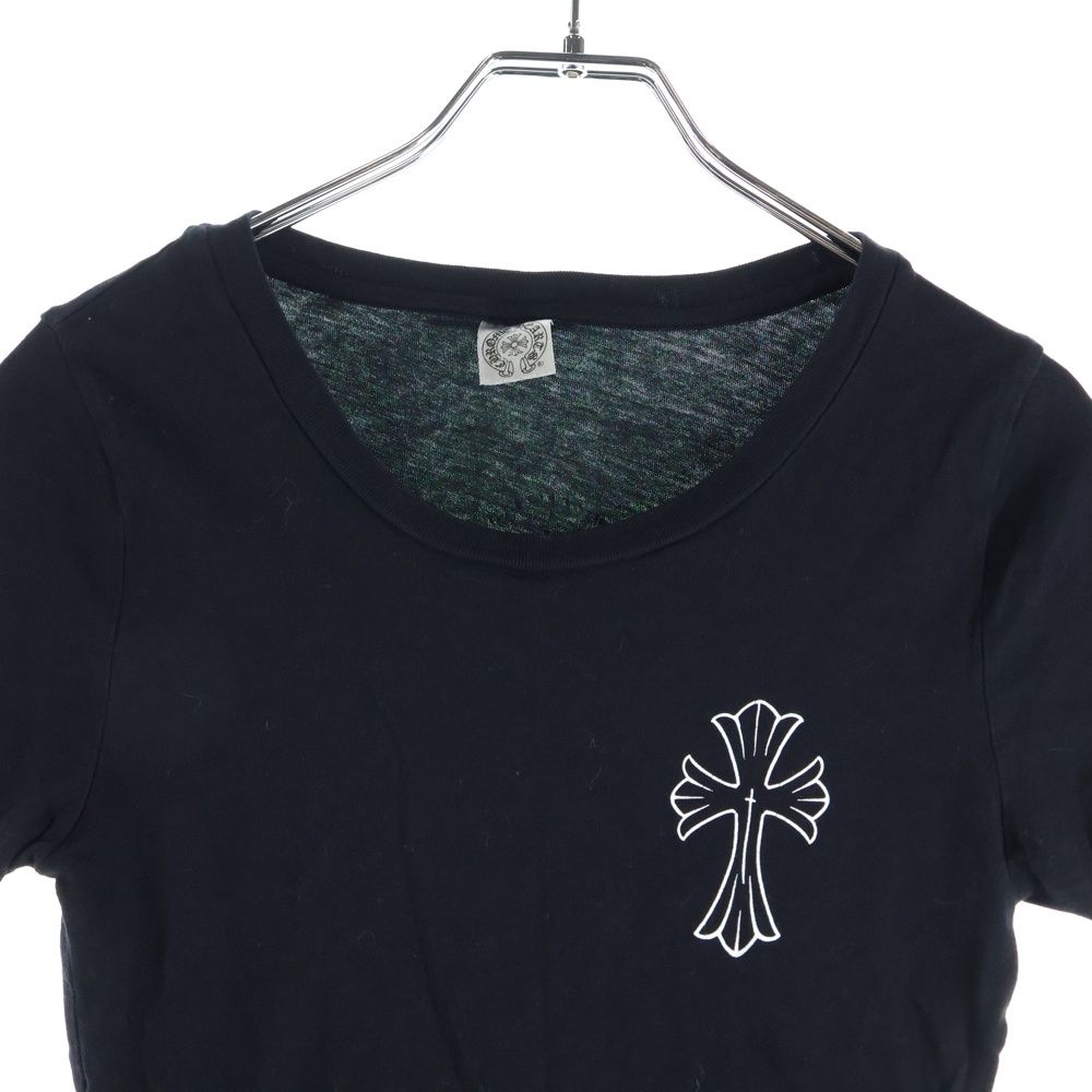 クロムハーツ CHクロス オールド 初期 半袖 Tシャツ レディース ブラック CHROME HEARTS（クロムハーツ） OLD CH T-SHRT オールド 1ポケット