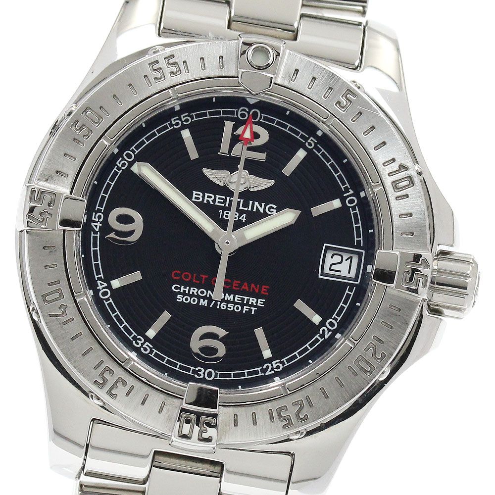 ブライトリング BREITLING A77380 コルト オーシャン デイト クォーツ