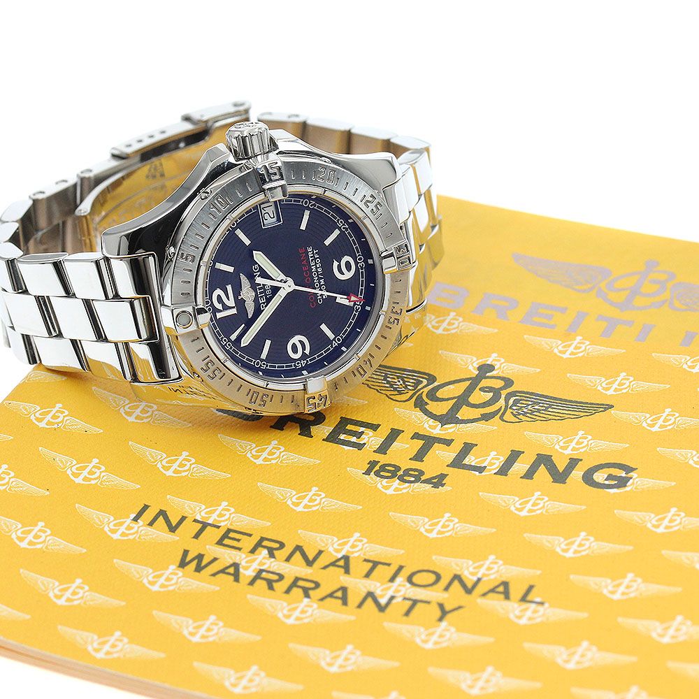 ブライトリング BREITLING A77380 コルト オーシャン デイト クォーツ
