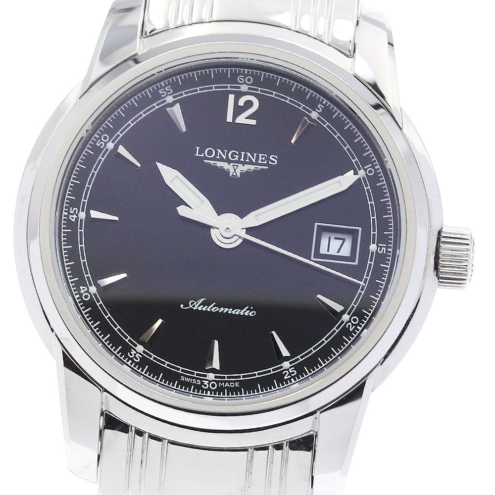 ロンジン L 2.563.5 サンティミエ デイト 自動巻き レディース 保証書付き_922679