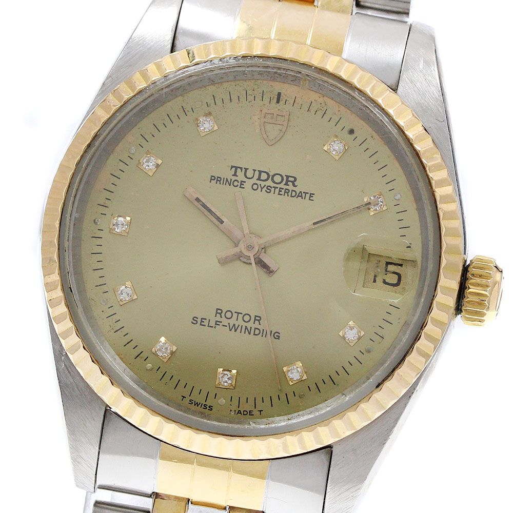 えむページ チュードル TUDOR 72033 プリンス オイスターデイト YGベゼル 自動巻き