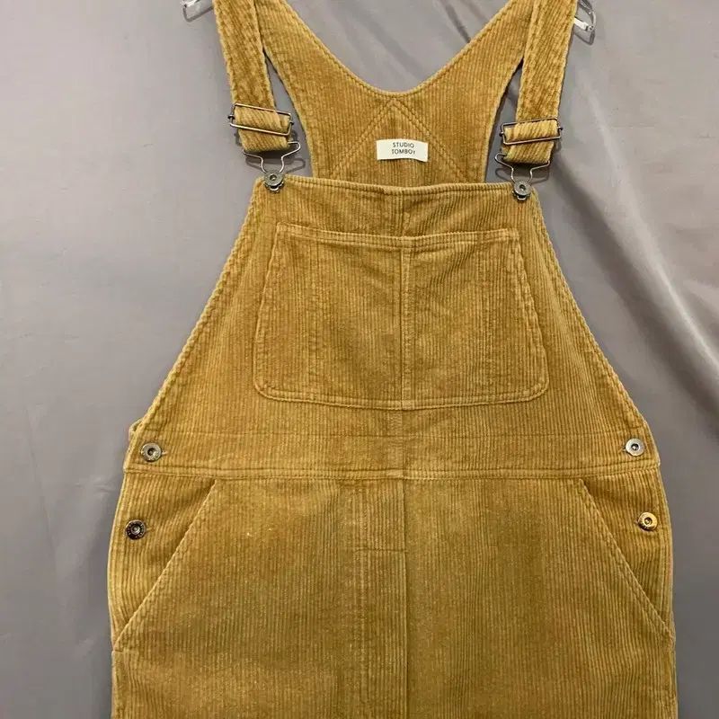  スタジオトムボーイ コーデュロイ オーバーオール サロペット オーバーオール オールインワン レディース