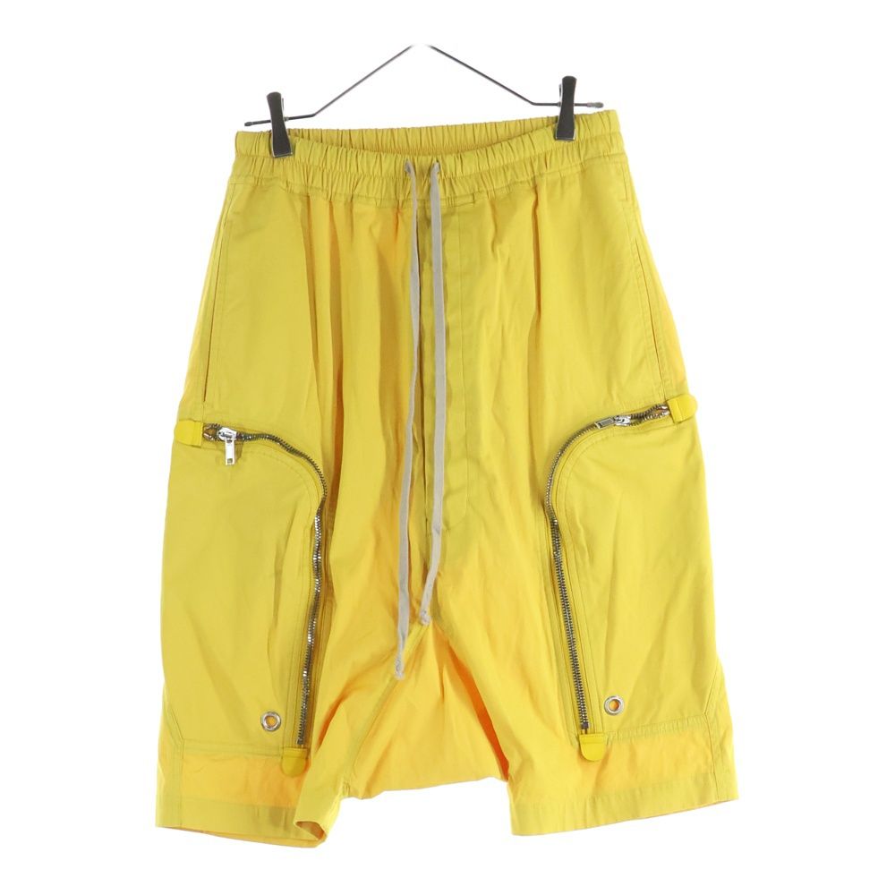 Rick Owens リックオウエンス 20 SS BAUHAUS POD SHORT バウハウス ポッド ショーツ マルチポケットハーフパンツ イエロー -TE