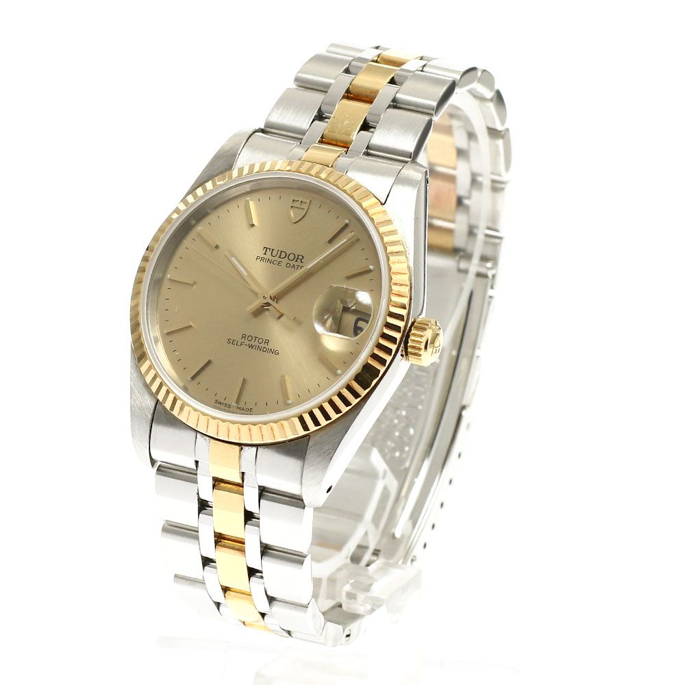 ジャンクチュードル TUDOR 74033 プリンス デイト 自動巻き メンズ_