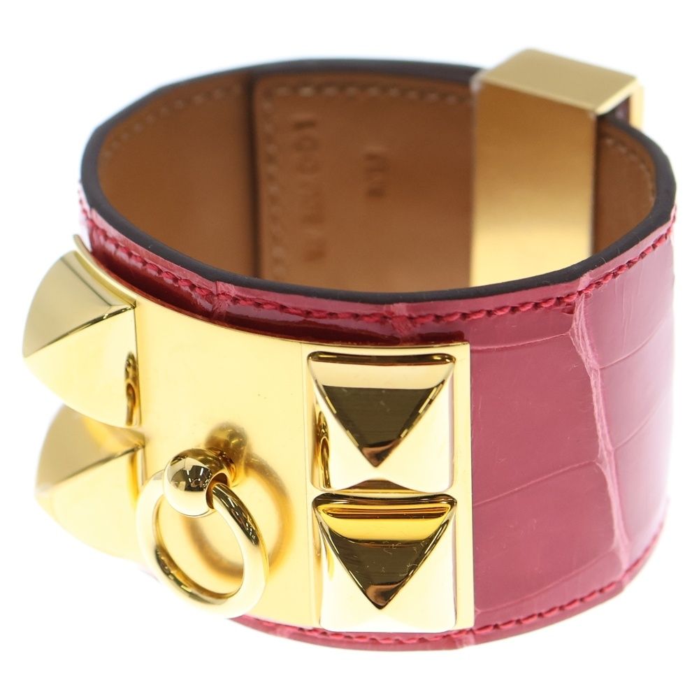 HERMES (エルメス) コリエドシアン アリゲーター バングル