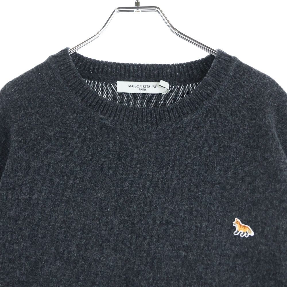 MAISON KITSUNE (メゾンキツネ) フォックスワッペン ニットセーター
