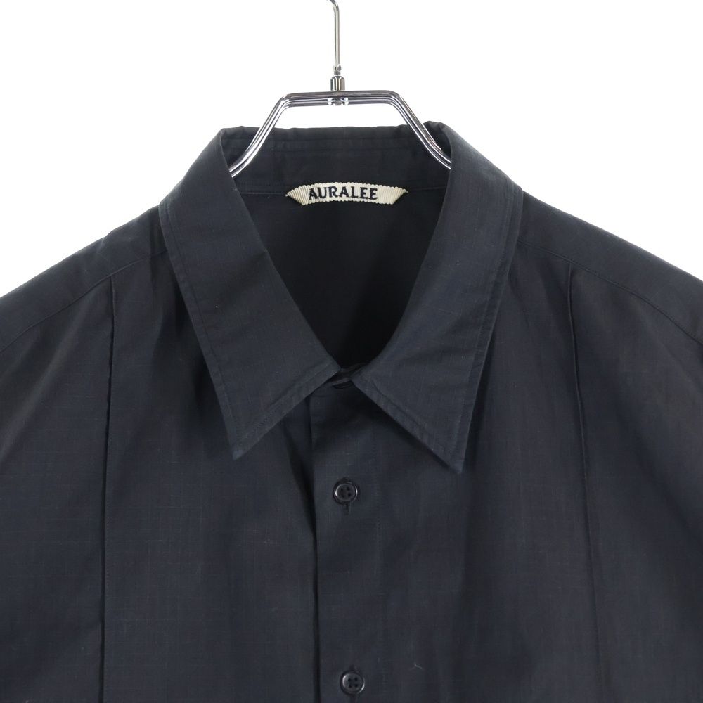 AURALEE (オーラリー) 21SS WASHED FINX RIPSTOP CHAMBRAY HALF