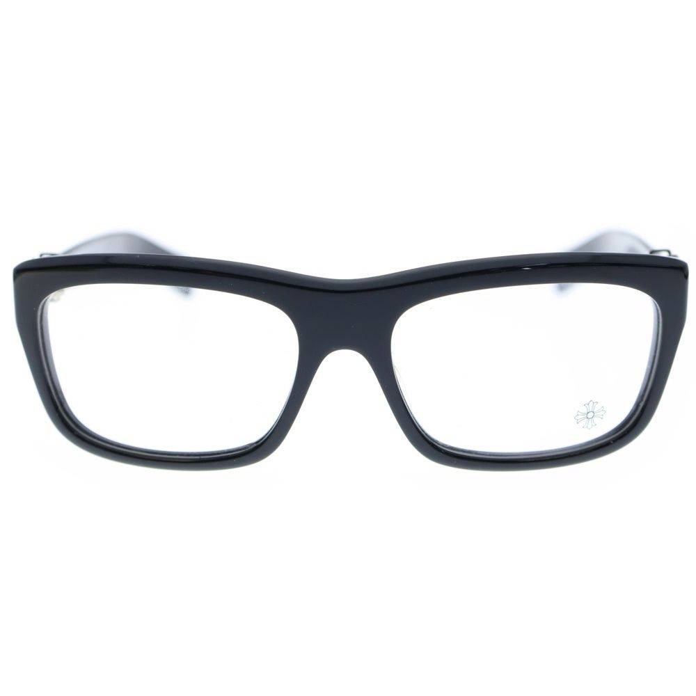 CHROME HEARTS クロムハーツ MYDIXADRYLL BSフ テンプル ウェリントンアイウェア 眼鏡 ブラック