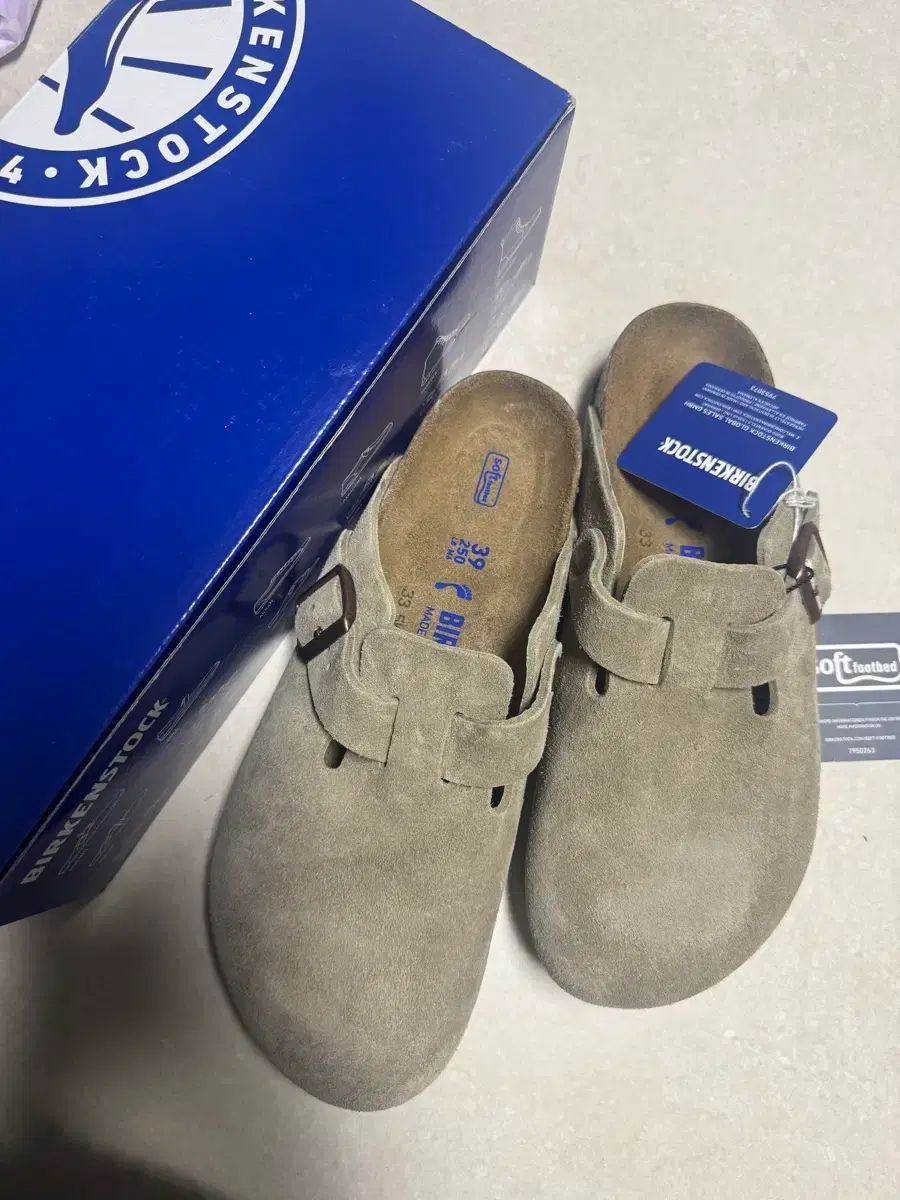 ビルケンシュトック ボストン ソフトフットベッド ナローフィット トープ 39