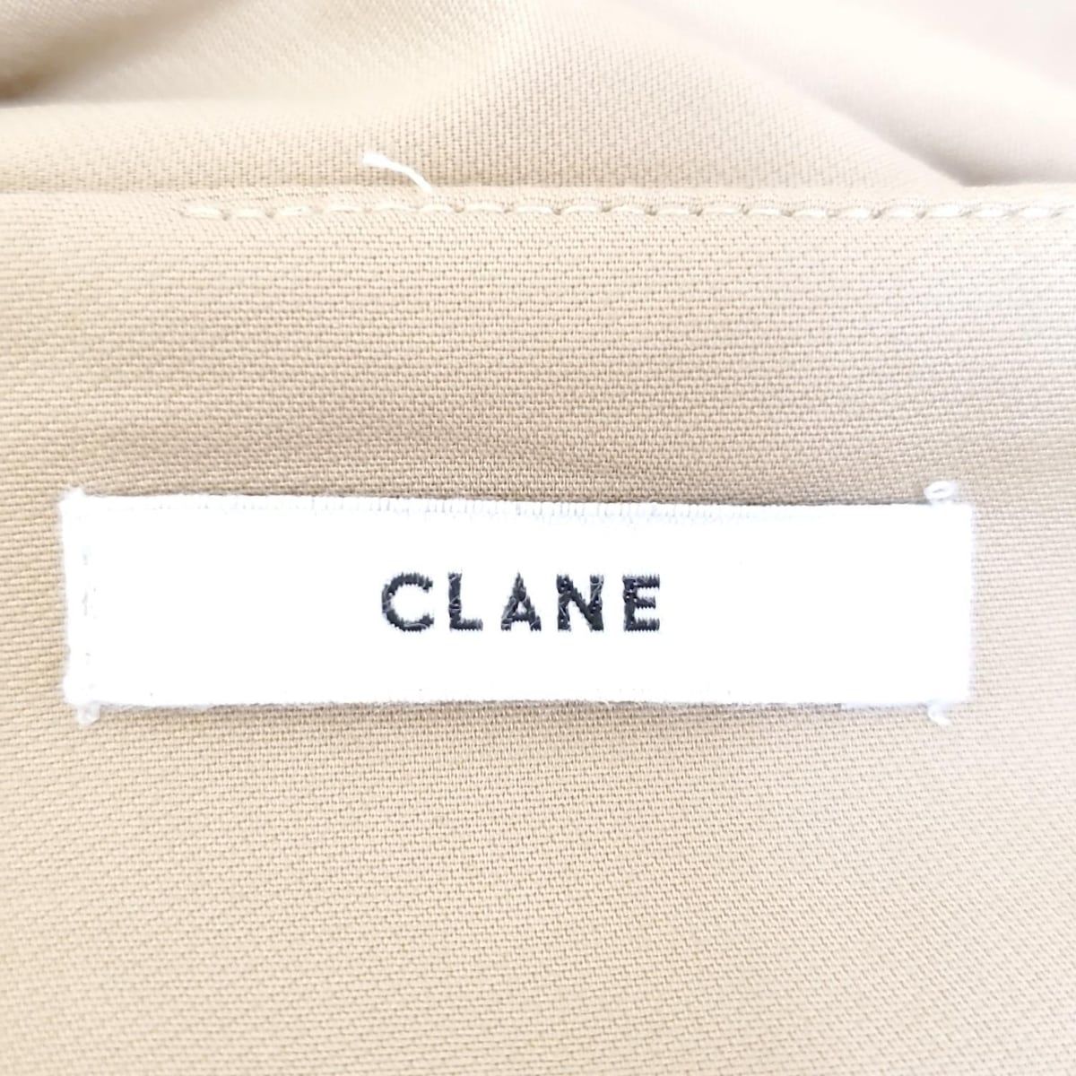  CLANE クラネ ロングスカート サイズ2 M レディース - ライトブラウン マキシ丈 その他 ロングスカート