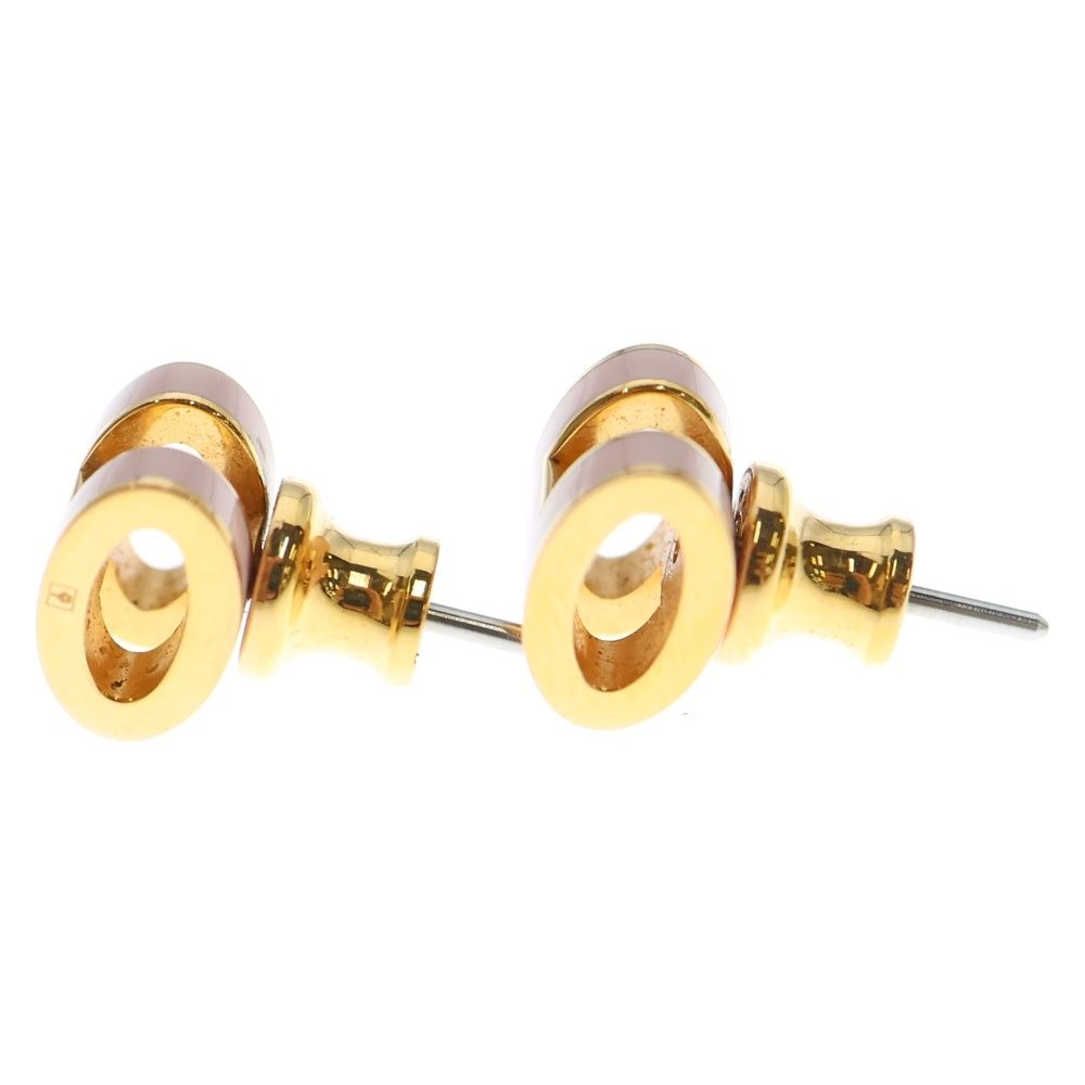  HERMES エルメス ピアス ミニポップアッシュ ピンク×ゴールド GP その他 ヘアアクセサリー