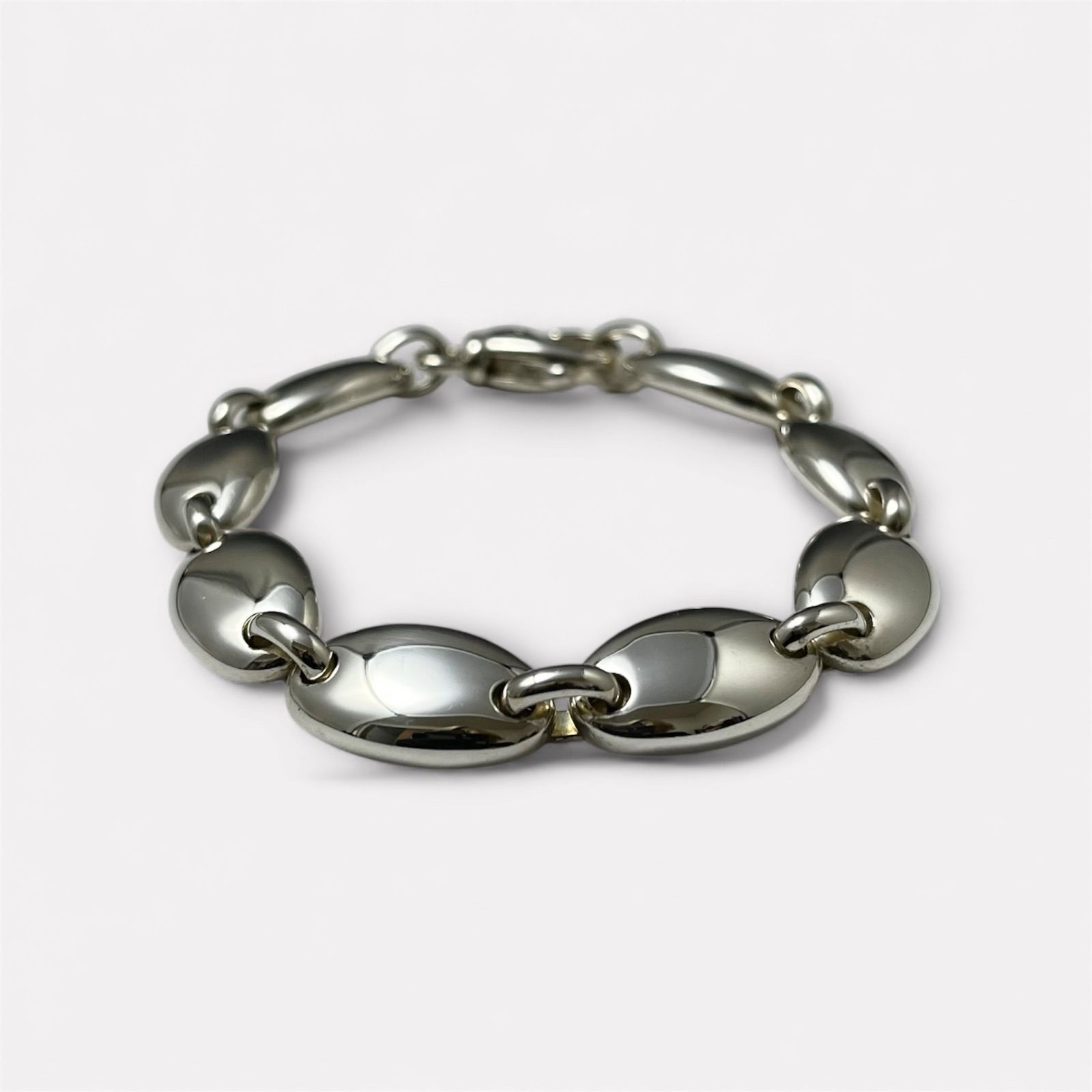 Tiffany Co ティファニー ペブル リンク ブレスレット シルバー 925